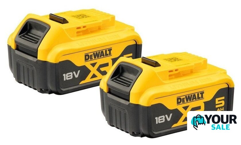 Набор аккумуляторов DeWalt DCB184P2 (18В/2x5 Ач) - Изображение №1 — Интернет-магазин Your Sale