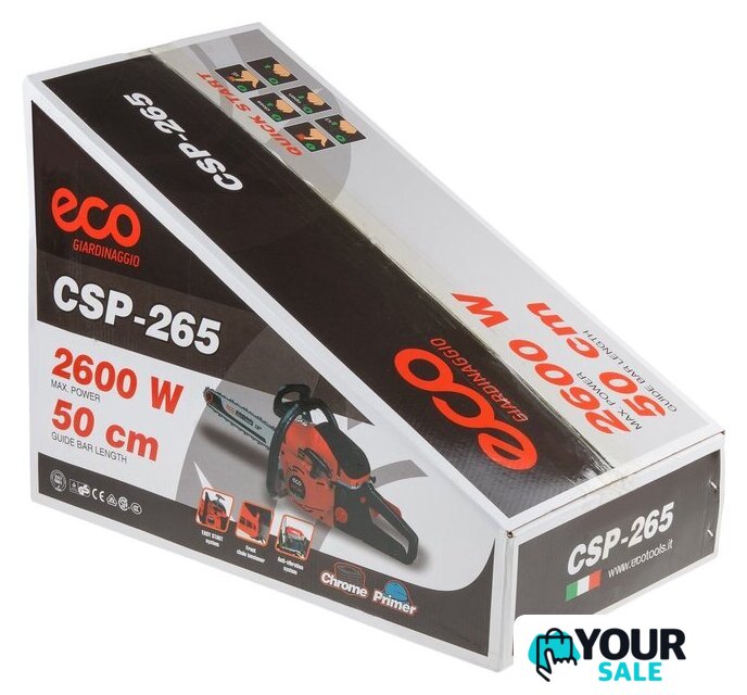 Бензопила ECO CSP-265 - Изображение №6 — Интернет-магазин Your Sale