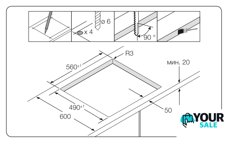 Варочная панель Samsung NZ64T3536DK - Изображение №3 — Интернет-магазин Your Sale