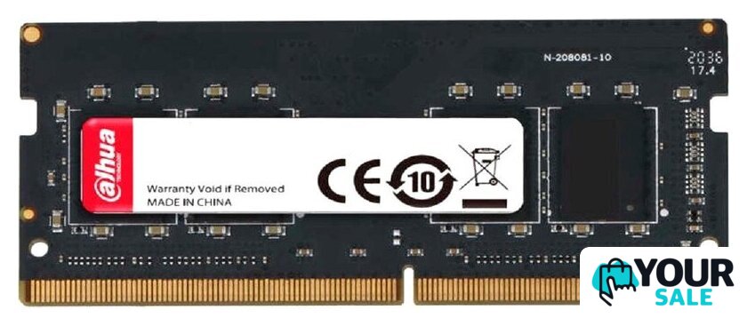 Оперативная память Dahua 16ГБ DDR4 SODIMM 3200 МГц DHI-DDR-C300S16G32 - Изображение №1 — Интернет-магазин Your Sale