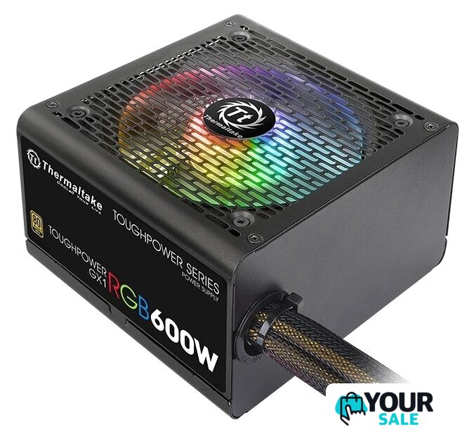 Блок питания Thermaltake Toughpower GX1 RGB 600W Gold TP-600AH2NKG - Изображение №1 — Интернет-магазин Your Sale