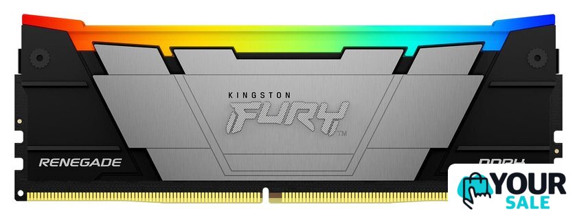 Оперативная память Kingston FURY Renegade RGB 8ГБ DDR4 4000 МГц KF440C19RB2A/8 - Изображение №1 — Интернет-магазин Your Sale