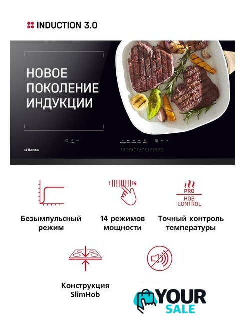 Варочная панель Hansa BHI67116 - Изображение №2 — Интернет-магазин Your Sale