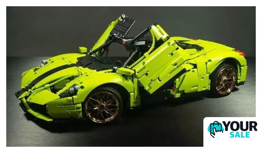 Конструктор Mould King 13074 Автомобиль Ferrari Enzo - Изображение №2 — Интернет-магазин Your Sale