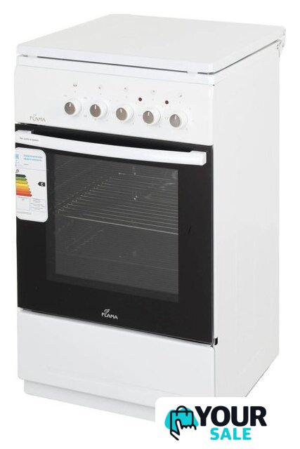 Кухонная плита Flama L FE 14010 (белый) - Изображение №2 — Интернет-магазин Your Sale