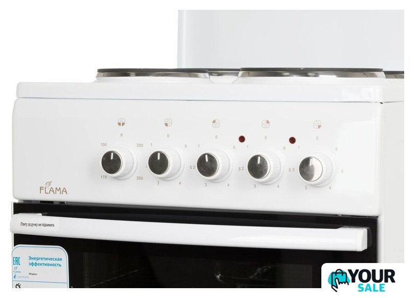 Кухонная плита Flama L FE 14010 (белый) - Изображение №6 — Интернет-магазин Your Sale