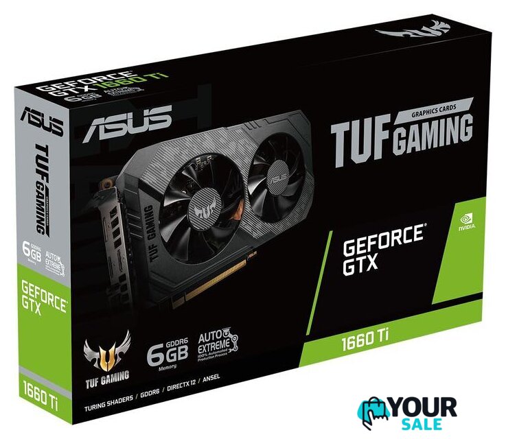 Видеокарта ASUS TUF Gaming GeForce GTX 1660 Ti Evo 6GB GDDR6 - Изображение №11 — Интернет-магазин Your Sale
