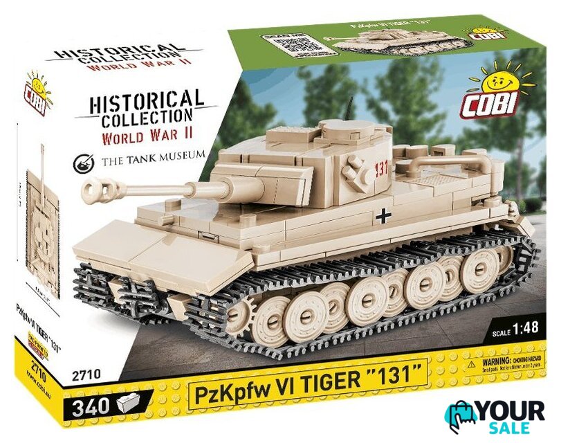 Конструктор Cobi World War II 2710 PzKpfw VI Tiger 131 - Изображение №1 — Интернет-магазин Your Sale