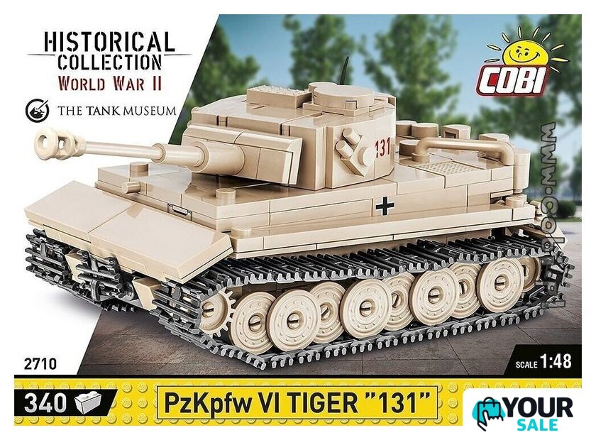 Конструктор Cobi World War II 2710 PzKpfw VI Tiger 131 - Изображение №8 — Интернет-магазин Your Sale