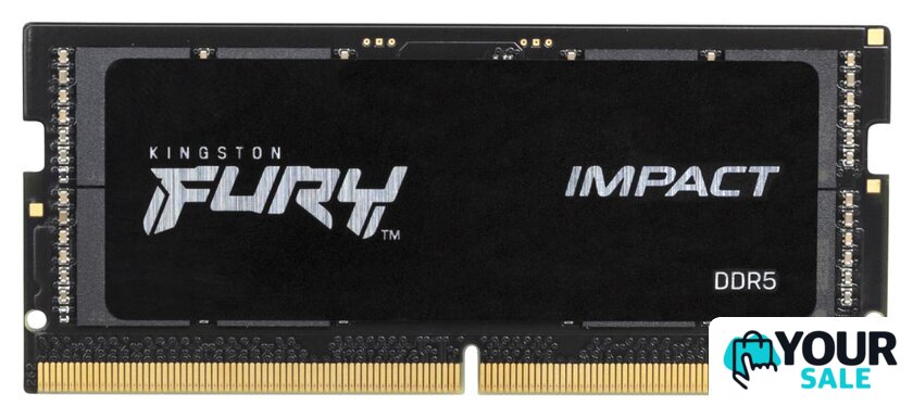 Оперативная память Kingston FURY Impact 8ГБ DDR5 SODIMM 4800 МГц KF548S38IB-8 - Изображение №1 — Интернет-магазин Your Sale