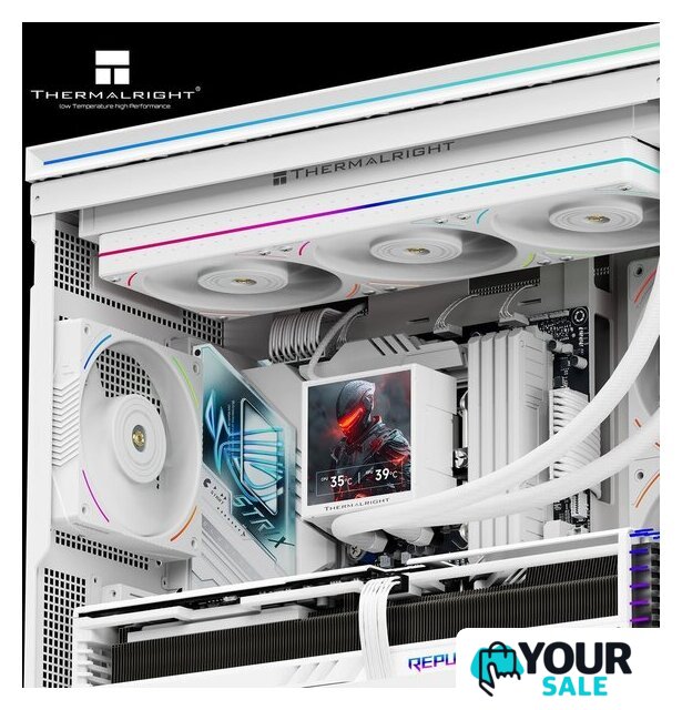 Система жидкостного охлаждения для процессора Thermalright Peerless Vision 360 UB ARGB (белый) - Изображение №6 — Интернет-магазин Your Sale