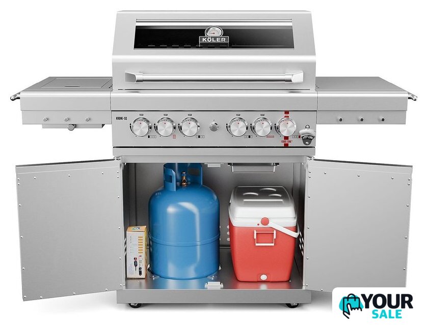Газовый гриль для дачи Koler Krone S2 Silver KK-S2/S - Изображение №7 — Интернет-магазин Your Sale
