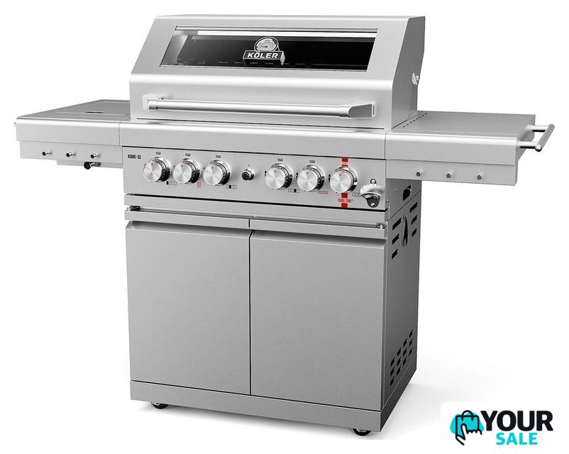Газовый гриль для дачи Koler Krone S2 Silver KK-S2/S - Изображение №8 — Интернет-магазин Your Sale