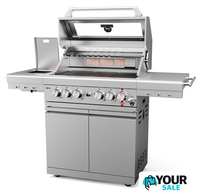 Газовый гриль для дачи Koler Krone S2 Silver KK-S2/S - Изображение №3 — Интернет-магазин Your Sale