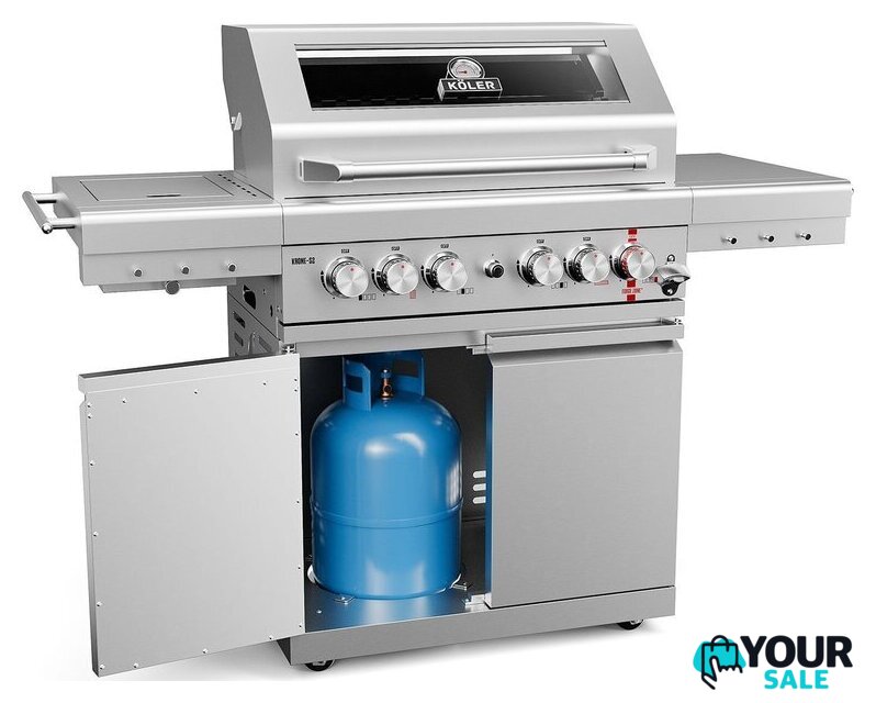 Газовый гриль для дачи Koler Krone S2 Silver KK-S2/S - Изображение №13 — Интернет-магазин Your Sale