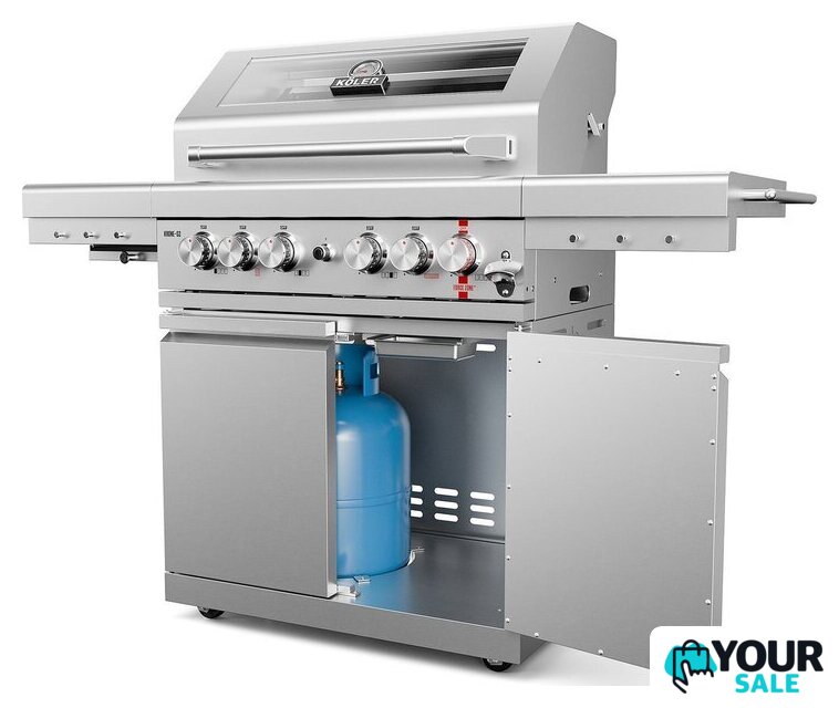 Газовый гриль для дачи Koler Krone S2 Silver KK-S2/S - Изображение №9 — Интернет-магазин Your Sale