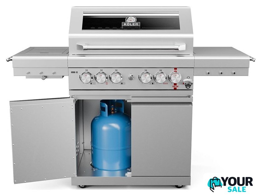 Газовый гриль для дачи Koler Krone S2 Silver KK-S2/S - Изображение №1 — Интернет-магазин Your Sale