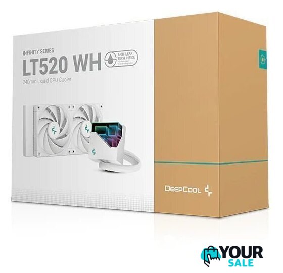 Система жидкостного охлаждения для процессора DeepCool LT520 WH R-LT520-WHAMNF-G-1 - Изображение №6 — Интернет-магазин Your Sale