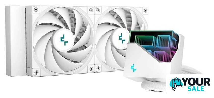 Система жидкостного охлаждения для процессора DeepCool LT520 WH R-LT520-WHAMNF-G-1 - Изображение №1 — Интернет-магазин Your Sale