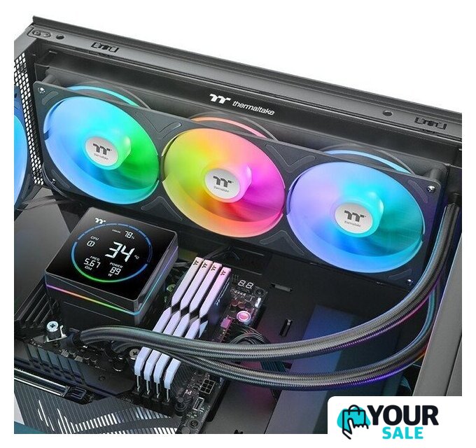 Система жидкостного охлаждения для процессора Thermaltake TH360-S V3 ARGB Sync CL-W470-PL12SW-A - Изображение №5 — Интернет-магазин Your Sale