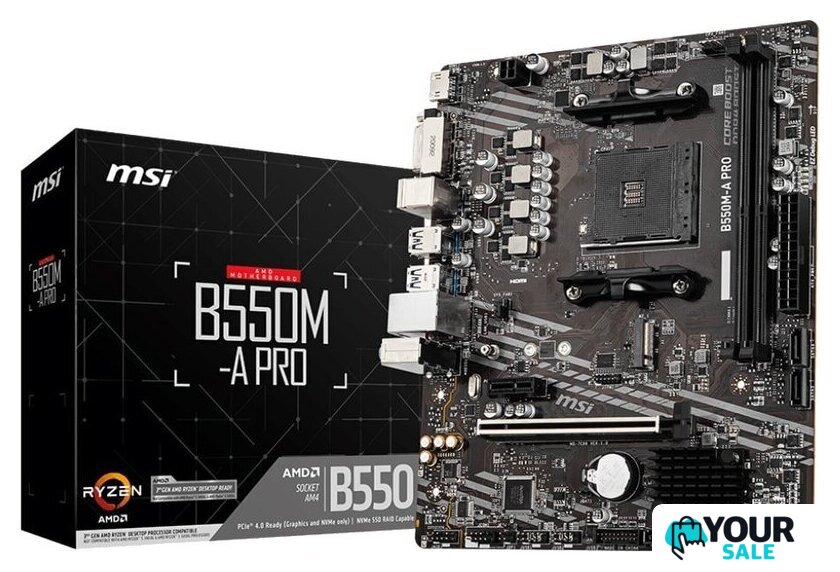 Материнская плата MSI B550M-A Pro - Изображение №5 — Интернет-магазин Your Sale