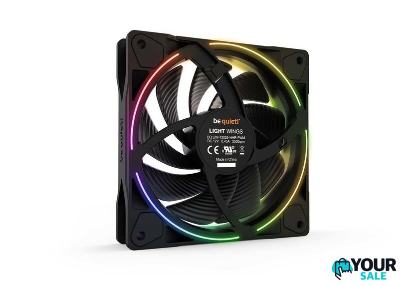 Комплект вентиляторов для корпуса с контроллером be quiet! Light Wings 120mm PWM High-Speed Triple-Pack BL077 - Изображение №10 — Интернет-магазин Your Sale