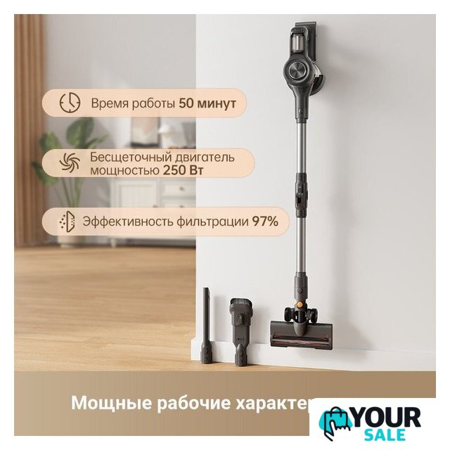 Пылесос Trouver Cordless Vacuum Cleaner J20 VJ11A (международная версия) - Изображение №7 — Интернет-магазин Your Sale