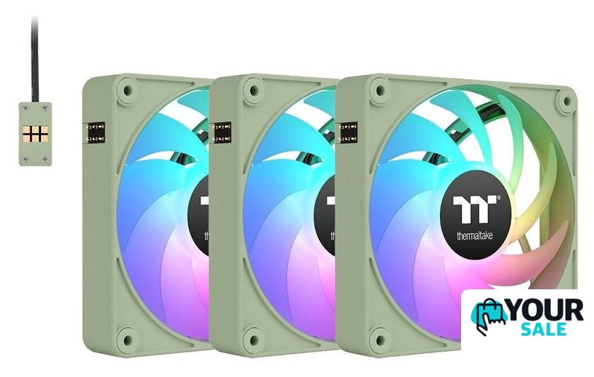 Комплект вентиляторов для корпуса Thermaltake CT140 EX ARGB CL-F197-PL14MG-A - Изображение №1 — Интернет-магазин Your Sale