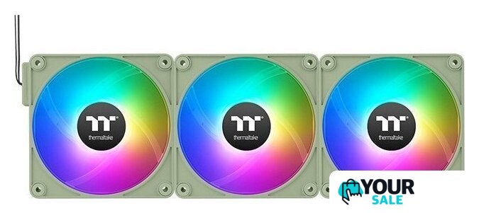 Комплект вентиляторов для корпуса Thermaltake CT140 EX ARGB CL-F197-PL14MG-A - Изображение №4 — Интернет-магазин Your Sale