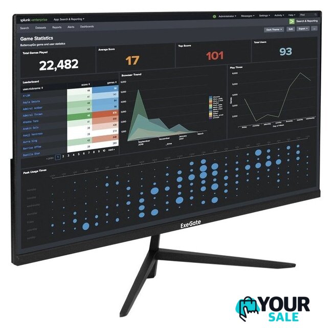 Монитор ExeGate ProSmart EZ2707TA EX297649RUS - Изображение №1 — Интернет-магазин Your Sale