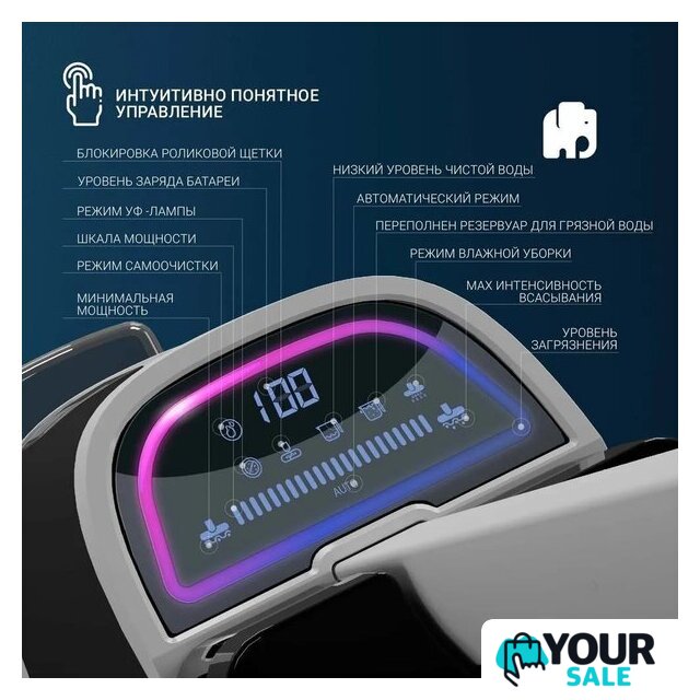 Вертикальный моющий пылесос Vixter VFW-2040 - Изображение №10 — Интернет-магазин Your Sale