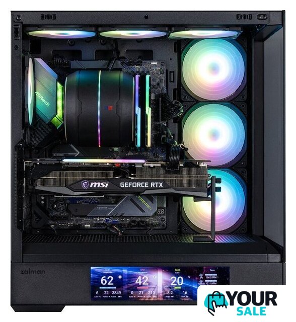 Корпус Zalman P40 DS (черный) - Изображение №3 — Интернет-магазин Your Sale
