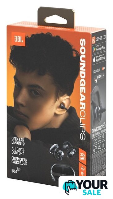 Наушники JBL Soundgear Clips (черный) - Изображение №5 — Интернет-магазин Your Sale