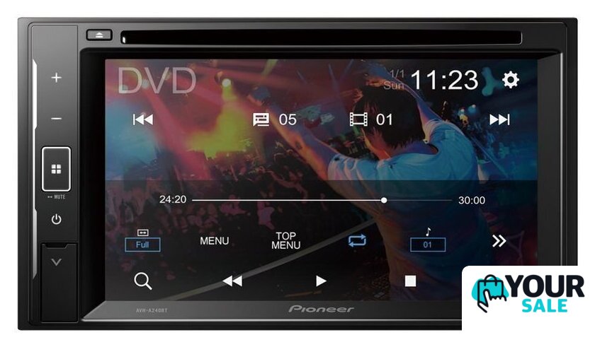 СD/DVD-магнитола Pioneer AVH-A240BT - Изображение №2 — Интернет-магазин Your Sale