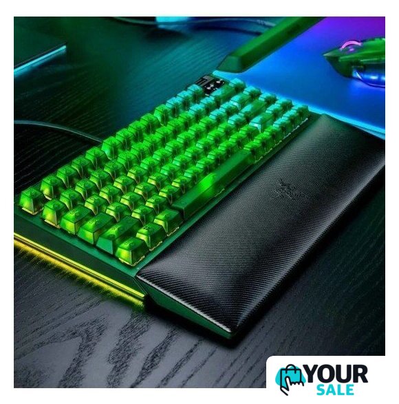 Клавиатура Razer BlackWidow V4 75% Phantom Edition (зеленый, нет кириллицы) - Изображение №6 — Интернет-магазин Your Sale