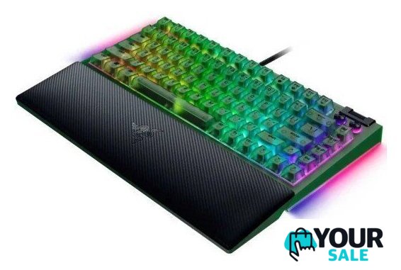 Клавиатура Razer BlackWidow V4 75% Phantom Edition (зеленый, нет кириллицы) - Изображение №3 — Интернет-магазин Your Sale