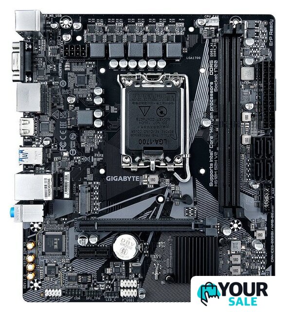 Материнская плата Gigabyte H610M S2H V2 (rev. 1.0) - Изображение №1 — Интернет-магазин Your Sale