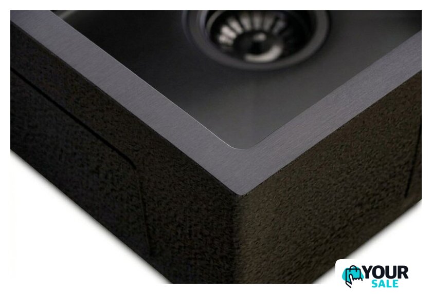 Кухонная мойка Blantek LS-5848STB Stone texture black - Изображение №3 — Интернет-магазин Your Sale