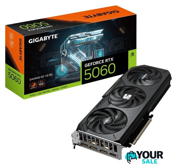 Видеокарта Gigabyte GeForce RTX 5060 Gaming OC V2 8G GV-N5060GAMING OCV2-8GD - Изображение №9 — Интернет-магазин Your Sale