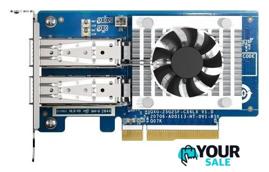 Сетевая карта QNAP QXG-25G2SF-CX6 - Изображение №1 — Интернет-магазин Your Sale