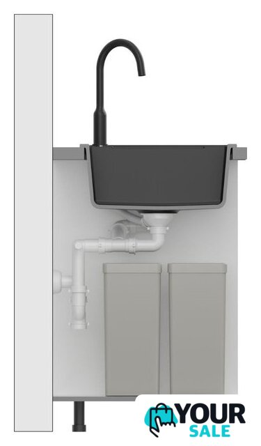 Кухонная мойка Quadron HB8224U1-C1_P2O - Изображение №3 — Интернет-магазин Your Sale