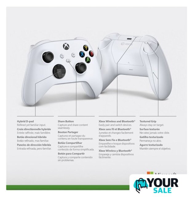 Геймпад Microsoft Xbox (белый) - Изображение №8 — Интернет-магазин Your Sale