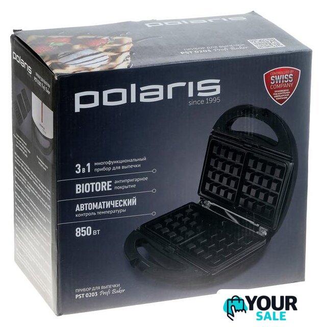 Многофункциональная сэндвичница Polaris PST 0203 Profi Baker - Изображение №19 — Интернет-магазин Your Sale