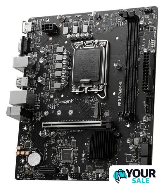 Материнская плата MSI Pro B760M-E - Изображение №3 — Интернет-магазин Your Sale