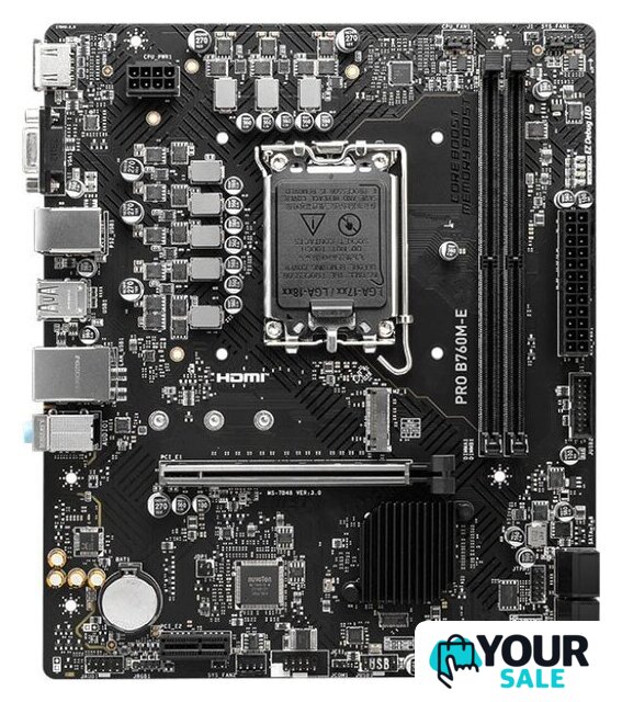 Материнская плата MSI Pro B760M-E - Изображение №1 — Интернет-магазин Your Sale