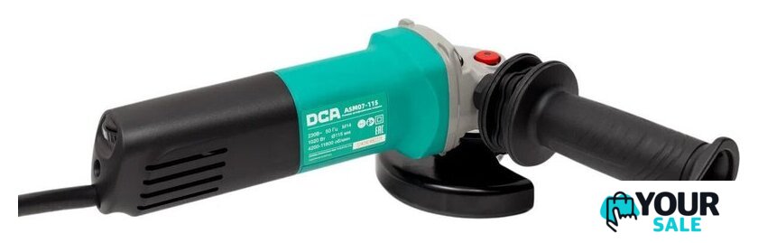 Угловая шлифмашина DCA ASM07-115 - Изображение №2 — Интернет-магазин Your Sale