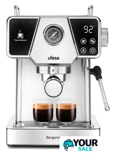 Рожковая кофеварка Ufesa Bergamo - Изображение №1 — Интернет-магазин Your Sale