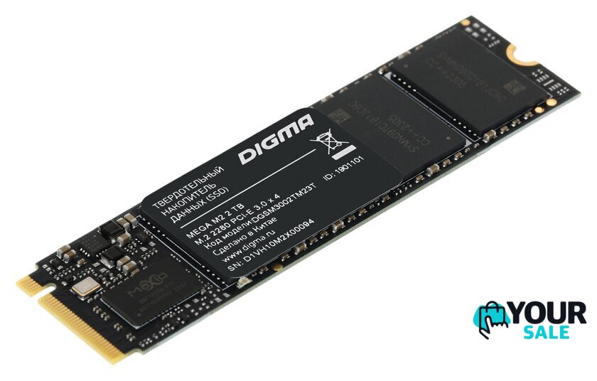 SSD Digma Mega M2 2TB DGSM3002TM23T - Изображение №1 — Интернет-магазин Your Sale