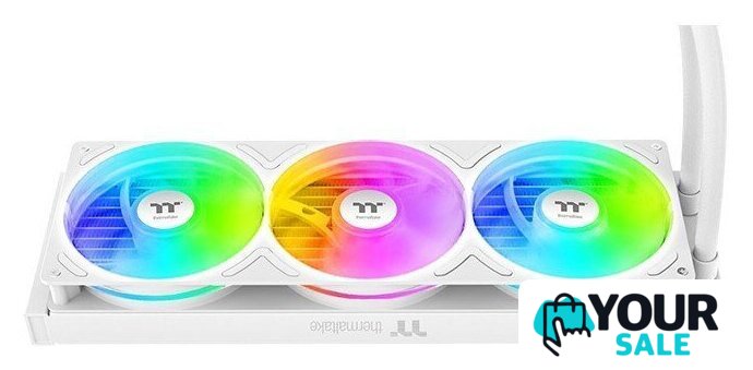 Система жидкостного охлаждения для процессора Thermaltake TH360 V3 Ultra ARGB Sync Snow Edition CL-W476-PL12SW-A - Изображение №4 — Интернет-магазин Your Sale