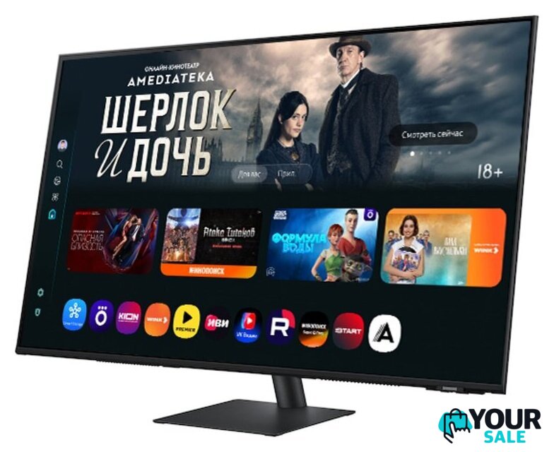 Smart монитор Samsung Smart M7 LS32FM703UIXCI - Изображение №4 — Интернет-магазин Your Sale
